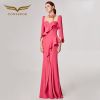 Robe de soirée manche volante - Ref 3211452