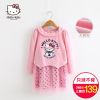 Robe enfant HELLO KITTY en velours - Ref 2044702