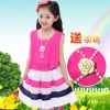 Robe enfant en mousseline de soie - Ref 2045415