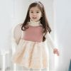Robe enfant PULL CARROTS en mélange - Ref 2046311