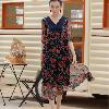 Robe femme BELLE POESIE en soie - Ref 3326762