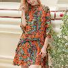 Robe femme BELLE POESIE en soie - Ref 3326770