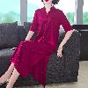Robe femme BAY RUIFEN en soie - Ref 3326872