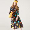 Robe femme CKOUCCOO BOUCLE en soie - Ref 3326883