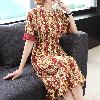 Robe femme BAY RUIFEN en soie - Ref 3327818