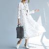 Robe femme en Coton et lin - Ref 3327924