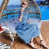 Robe femme YINMENA en Fibre de polyester - Ref 3329006