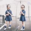 Robes pour fille BLUETOWN en toile - Ref 2047644