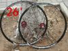 Roues de vélo Mountain Bike NOVATEC 26 pouces - Ref 2362865
