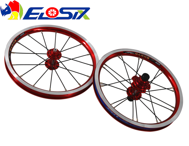 Roues de vélo EIOSIX 14 pouces - Ref 2372874