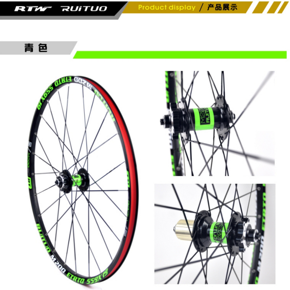 Roues de vélo Mountain Bike 26 pouces - Ref 2372967