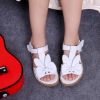 Sandales enfants en cuir brodé pour printemps - Ref 1051285