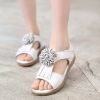 Sandales enfants en cuir brodé pour été - Ref 1051415