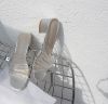 Sandales femme en fibre superfine - Ref 2666521