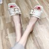 Sandales femme en tissu - Ref 2667539