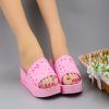 Sandales femme en plastique - Ref 2668357