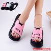 Sandales femme en plastique - semelle Ref 2668393