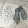 Sandales femme en plastique - Ref 2669415