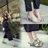 Sandales femme en PU - Ref 2673476