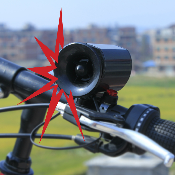 Sonnette de vélo klaxon électrique SOIDIER - Ref 1453773