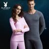 Sous-vêtement chaud jeunesse PLAYBOY simple en coton - Ref 747753