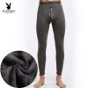 Sous-vêtement chaud jeunesse PLAYBOY simple en coton - Ref 751446