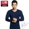 Sous-vêtement chaud jeunesse THREEGUN simple en coton - Ref 751499