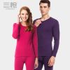 Sous-vêtement chaud jeunesse THREEGUN simple en coton - Ref 753687