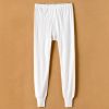 Sous-vêtement chaud jeunesse simple en coton - Ref 760883