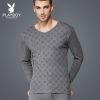 Sous-vêtement chaud jeunesse PLAYBOY simple en coton - Ref 767036