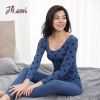Sous-vêtement chaud jeunesse simple en viscose - Ref 768799