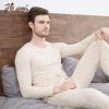 Sous-vêtement chaud jeunesse simple en coton - Ref 768814