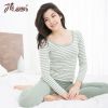 Sous-vêtement thermo jeunesse simple en coton - Ref 748041