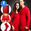 Sous-vêtement thermo jeunesse PLAYBOY simple en coton - Ref 750181