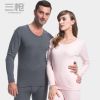 Sous-vêtement thermo THREEGUN simple en coton - Ref 751470