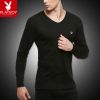 Sous-vêtement thermo jeunesse PLAYBOY simple en coton - Ref 758871