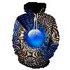 Sweat 3D Bleu Dizzy - Ref 3424284