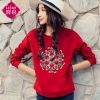 Sweatshirt femme - Ref 3214030