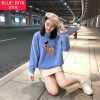 Sweatshirt femme - Ref 3214143