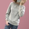 Sweatshirt femme - Ref 3214511