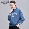 Sweatshirt femme - Ref 3214933