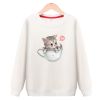 Sweatshirt femme - Ref 3215049