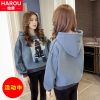 Sweatshirt femme en Coton - Ref 3215068
