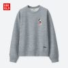 Sweatshirt femme UNIQLO - Ref 3215507