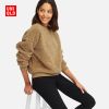 Sweatshirt femme UNIQLO - Ref 3216006