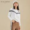 Sweatshirt femme PEACEBIRD en Coton - Ref 3216131