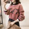 Sweatshirt femme en Coton - Ref 3216475