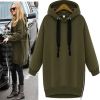 Sweatshirt femme SHIDIWEN DENG en Coton - Ref 3216527