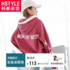 Sweatshirt femme HSTYLE en Coton - Ref 3216625