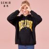Sweatshirt femme SEMIR en Coton - Ref 3216824